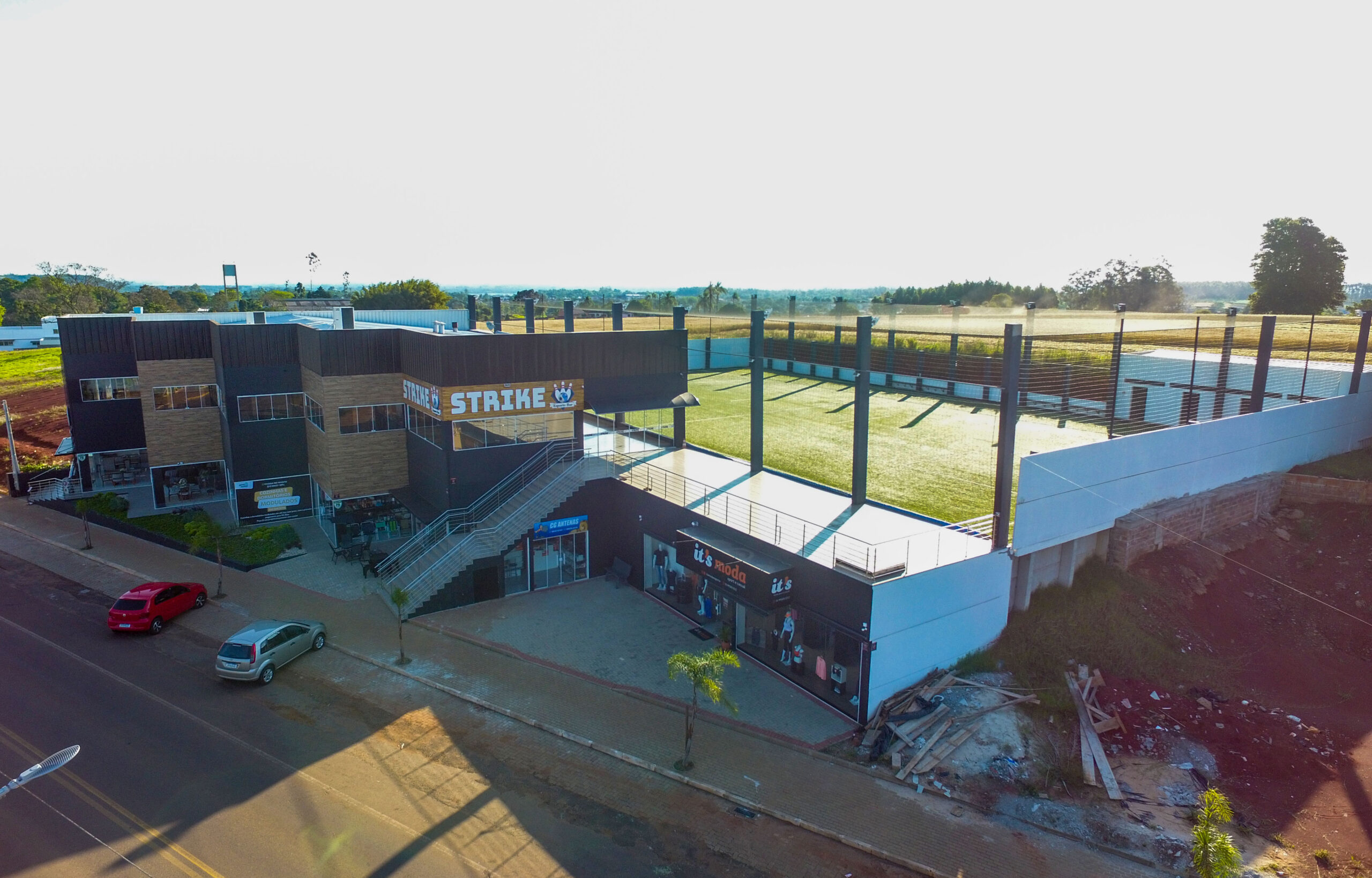 baixo custo de manutenção - estruturas pre-fabricadas